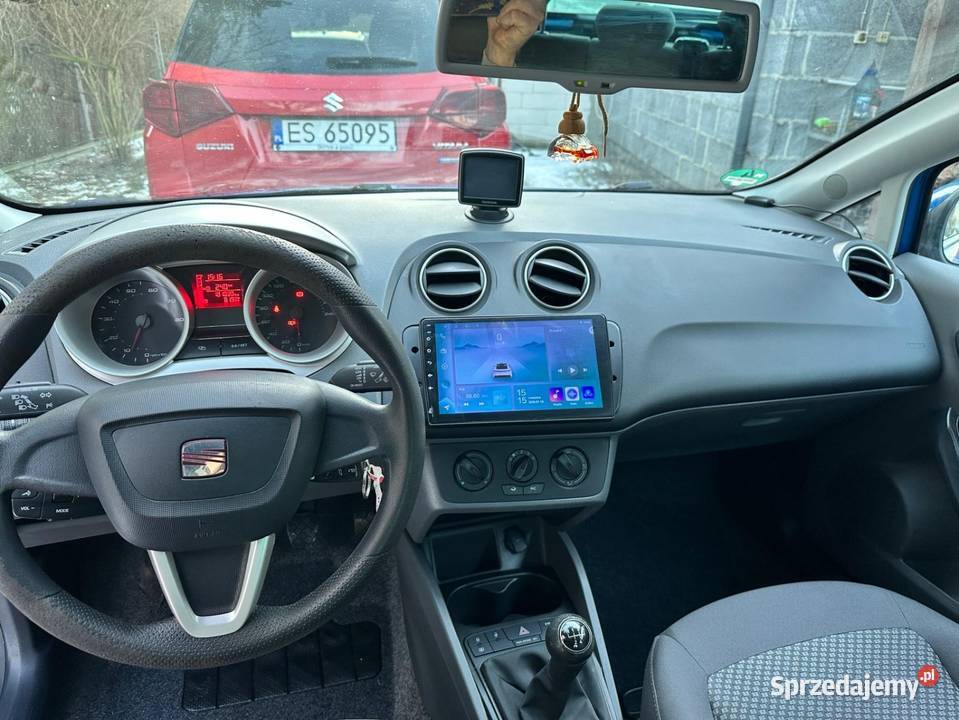 Seat Ibiza 2010r 14 MPI 86 Super stan Nawigacja łódzkie Skierniewice