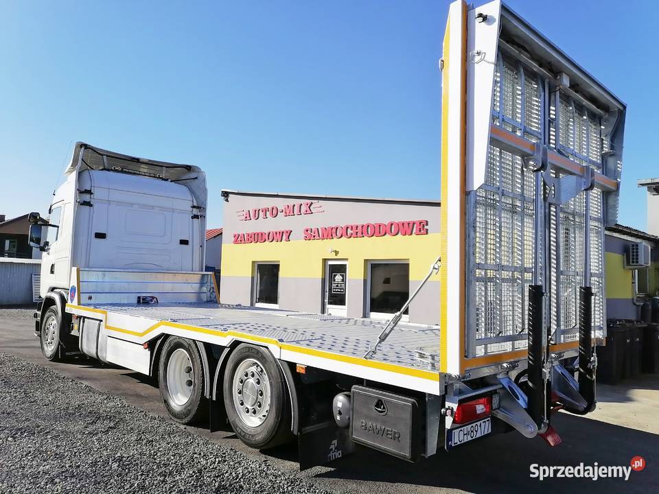 Scania auto laweta pomoc drogowa Strachosław