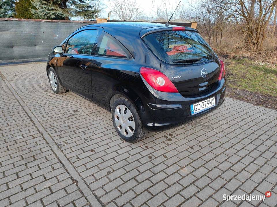 OPEL CORSA D 12 BENZ ZADBANY 2009 0KM Gdańsk
