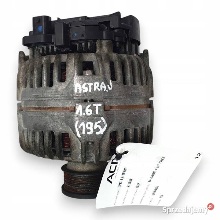 ALTERNATOR Opel Astra III H 16 T Turbo Chełm sprzedam