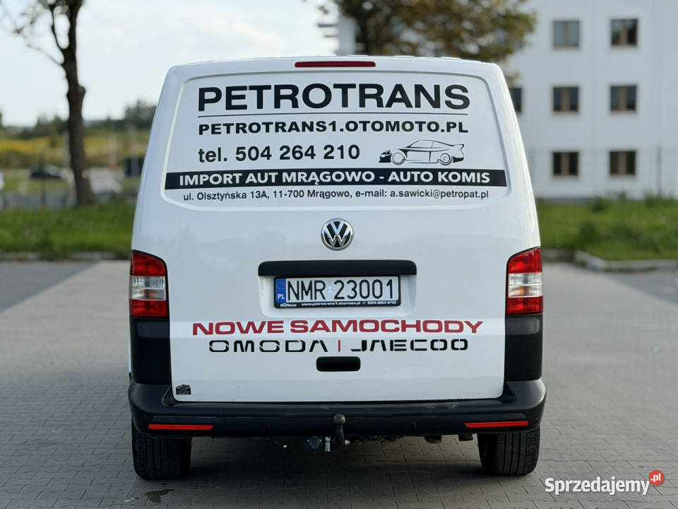 Volkswagen Transporter 20 TDI 102 LED Nawigacja Mrągowo
