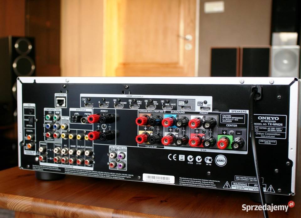 Amplituner Onkyo Tx 626 BLUETOTH WiFi radio Gdańsk