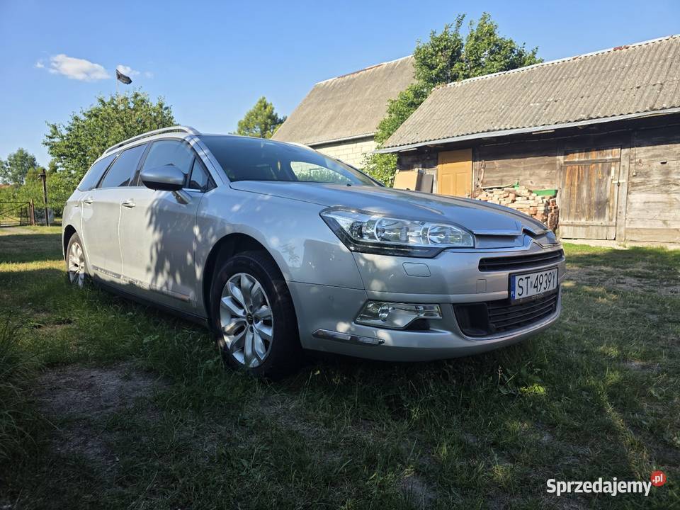 Citroen C5 X7 2014r 16 hdi 165 przebiegu uszkodzony