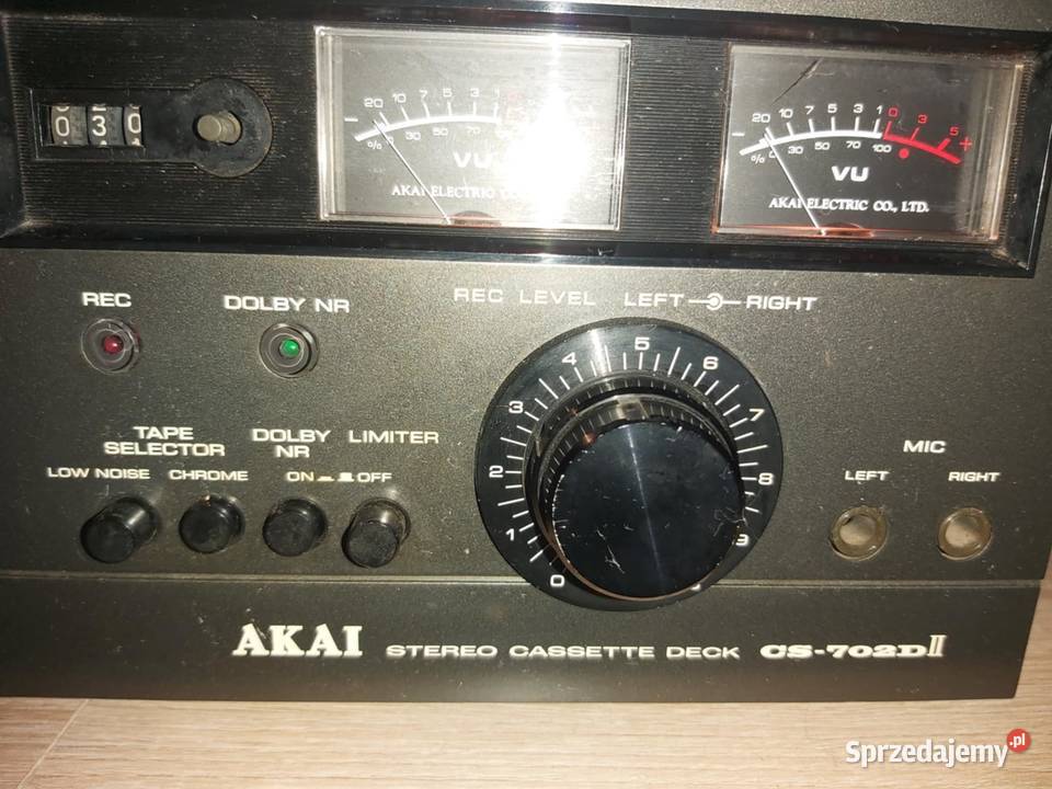 Akai CS702 D II Stereofoniczny magnetofon Bydgoszcz sprzedam