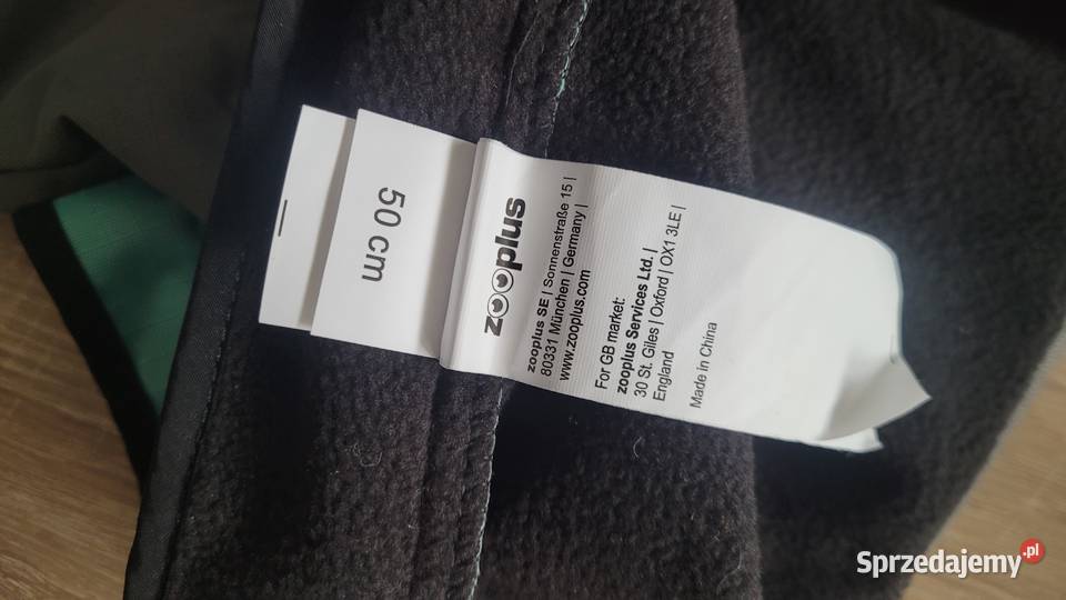 Ubranko płaszczyk psa Zooplus 50 softshell łódzkie Łódź