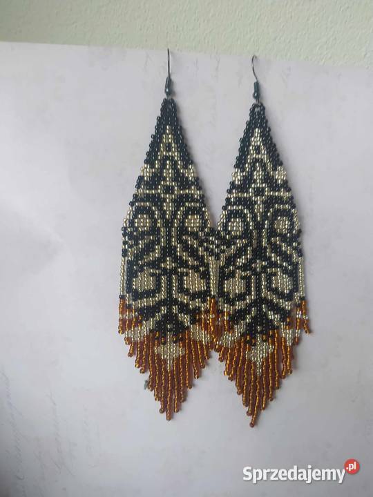 Kolczyki z koralików Toho Kozienice