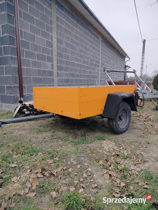 Sprzedam przyczepki samochodowe z dokumentami wielkopolskie Wieczyn sprzedam