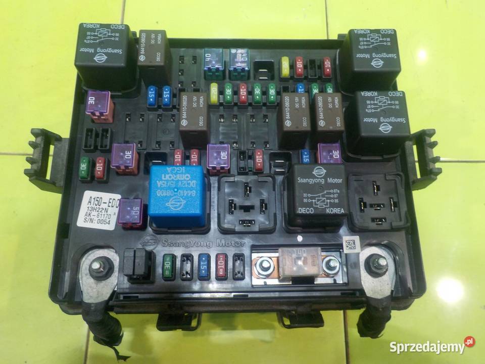 SSANGYONG RODIUS II TURISMO 20 B 13r 5D skrzynka Suków sprzedam