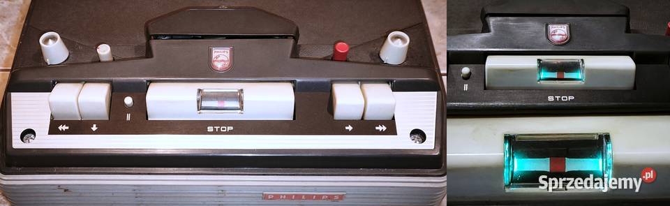 Lampowy magnetofon szpulowy Philips R14 Perełka łódzkie Piotrków Trybunalski