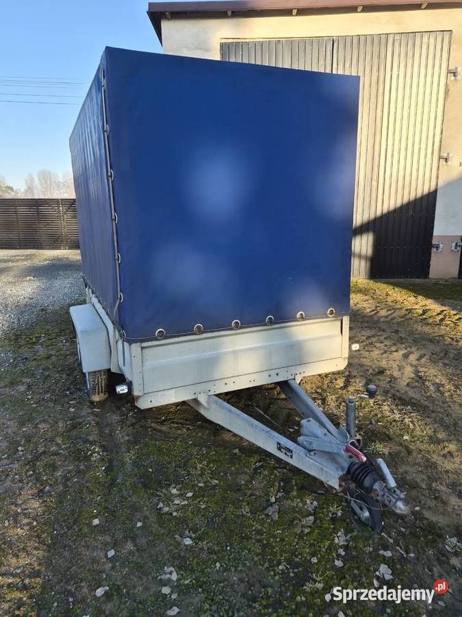 Przyczepka Dwuosiowa DMC 2000 burtowe Warta sprzedam