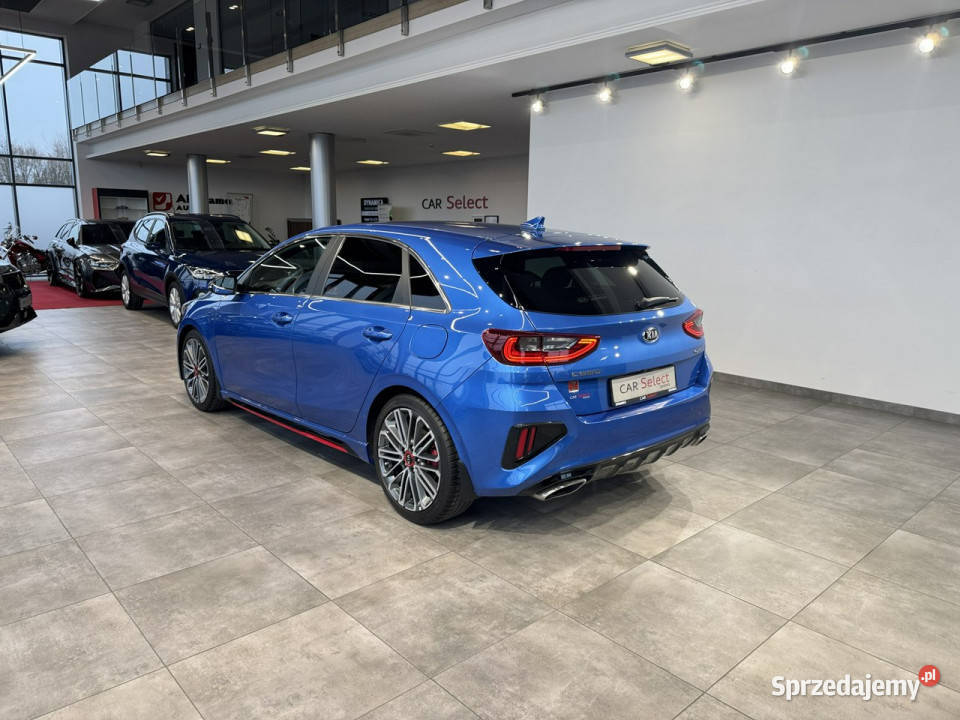 Kia Ceed VAT 23 GT 16TGDI 204 DCT 2019 r salon I 1600cm3 Myślenice