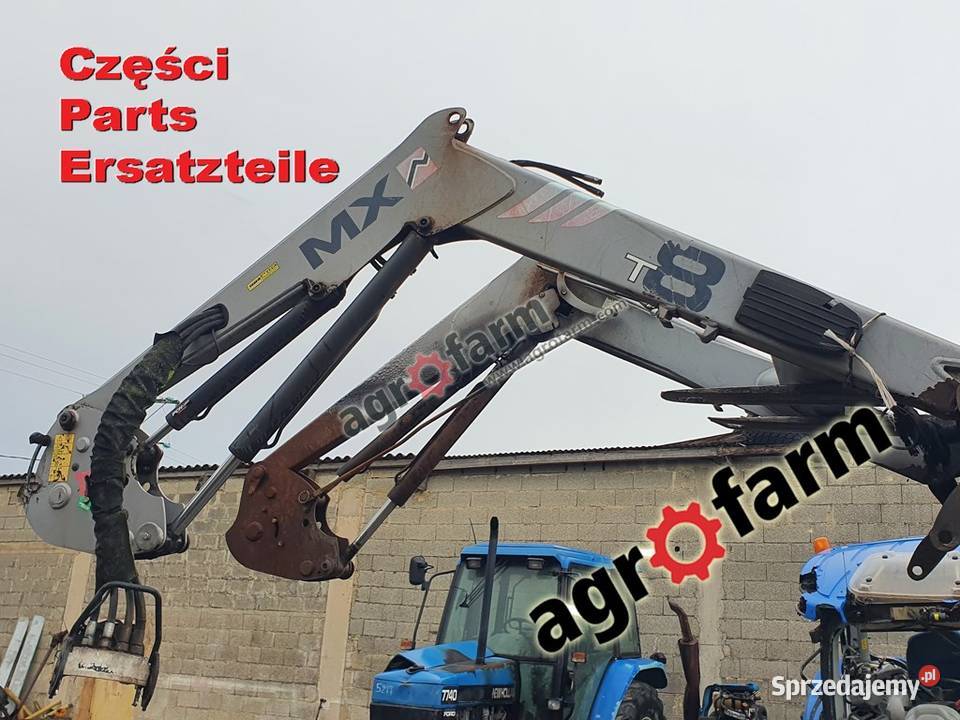 Case JXU 95 części silnik skrzynia biegów oś Pozostałe