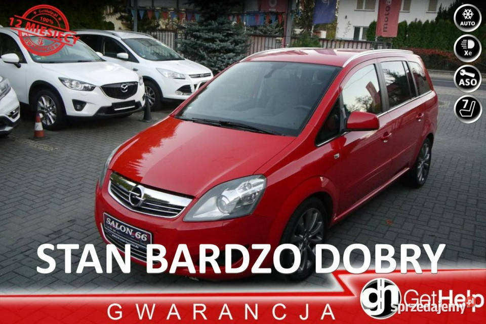 Opel Zafira 1.7d 7os Xenon Navi Stan b.dobry bezwypadkowy Gwarancja 12m z …