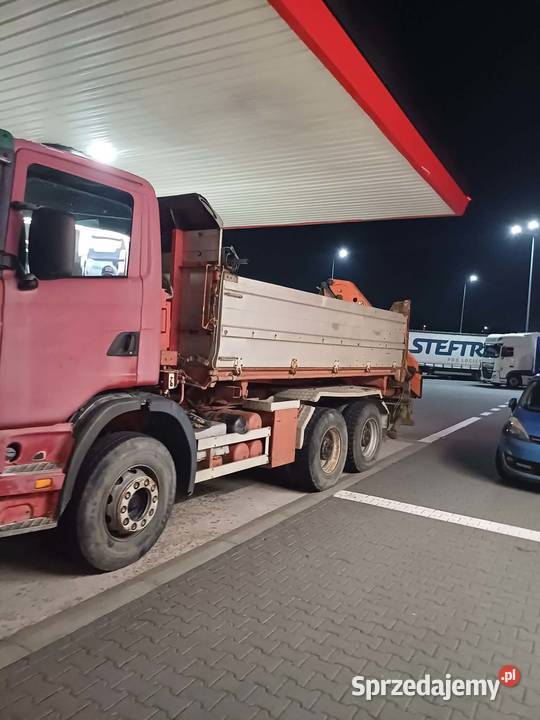 Scania R124 wywrotka 3 stronna ciągnik siodłowy Rok produkcji 1997 sprzedam