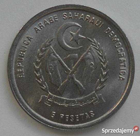 SAHARA5 PESETAS1997 rŁADNA mazowieckie Legionowo