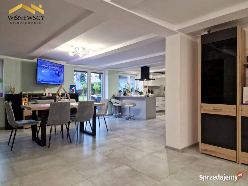 Dom z warsztatem Łęcze 290mkw Działka 4275mkw warmińsko-mazurskie