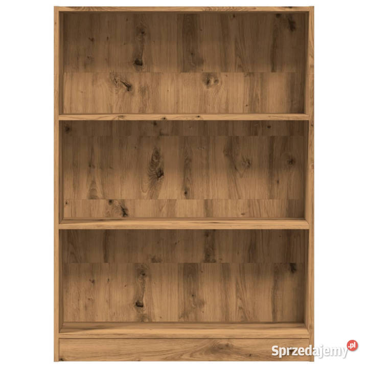 Regał dąb artisian 80x24x109 materiał mazowieckie Warszawa
