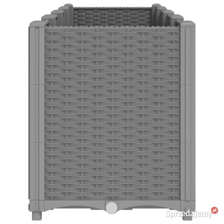 vidaXL Donica ogrodowa jasnoszara 160x40x53 mazowieckie Warszawa sprzedam