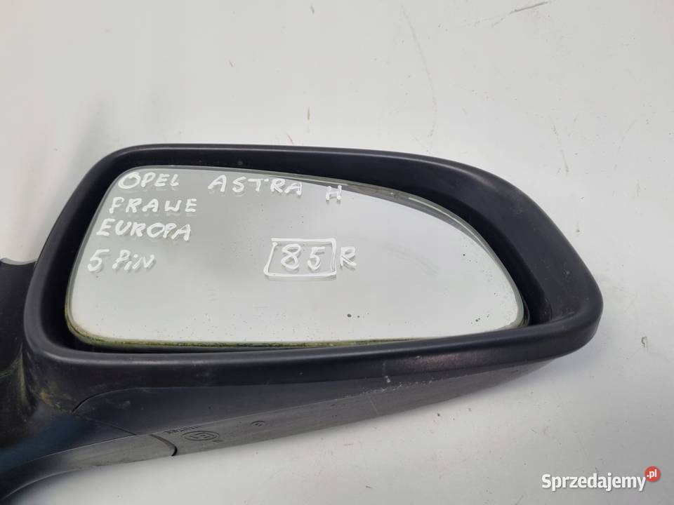 LUSTERKO Opel Astra H III 0410r PRAWE PASAŻERA 5 osobowe Rudka