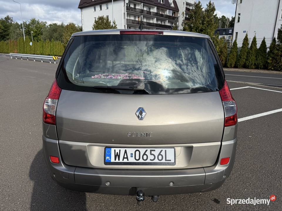 Renault Scenic 2008 20 Benzyna Panorama Hak światła przeciwmgielne Renault Warszawa