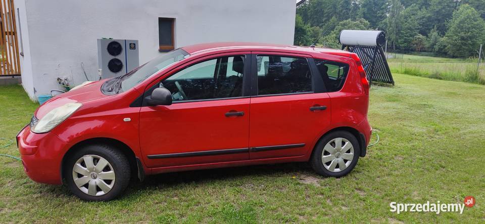 Sprzedam Nissan Note uszkodzony Żdżary