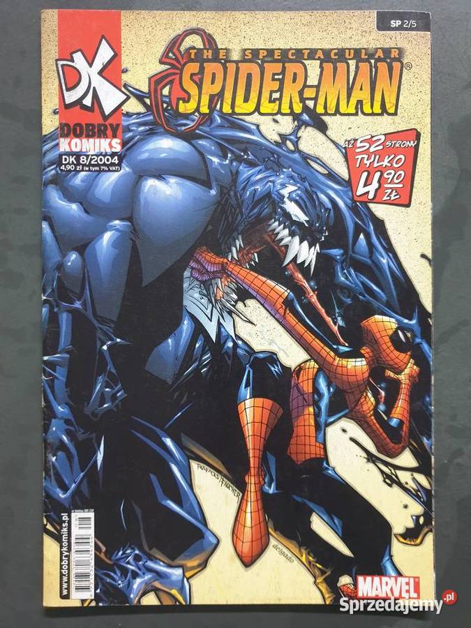 The Spectacular SpiderMan kompletna miniseria 5 pomorskie Gdynia