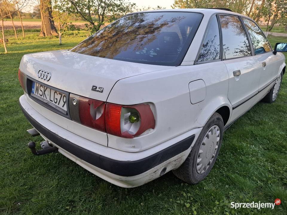 Audi 80 B4 23 NG Części silnik skrzynia maska benzyna lubelskie Hańsk Pierwszy