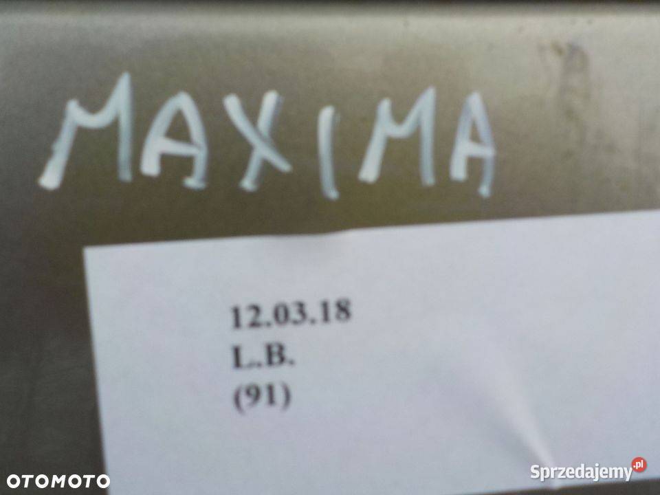 SZYBA DRZWI PRAWY TYŁ NISSAN MAXIMA VI A34 0408 Nowy Tomyśl