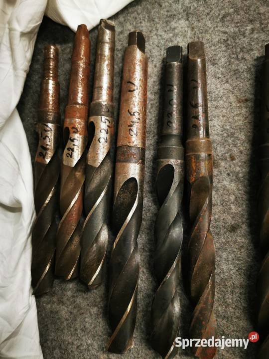 Wiertła nowe i używane PRL lubelskie Lublin