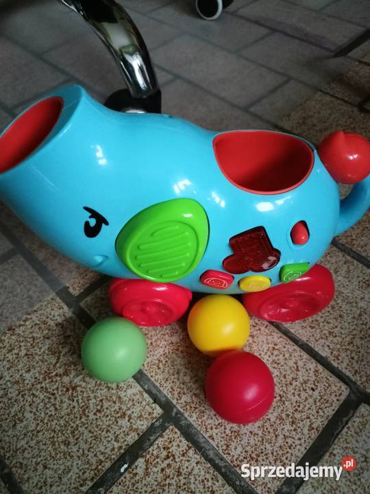 Słoń strzelający piłkami Grający One Two Fun 12m Włocławek sprzedam
