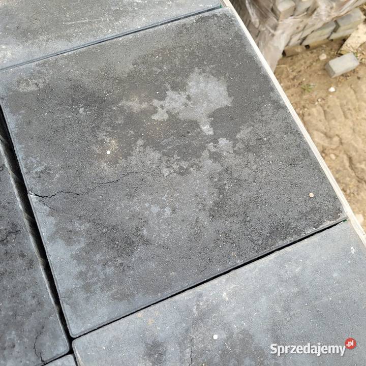 Płytka chodnikowa 40x40 grafit 55 Hryniewicze