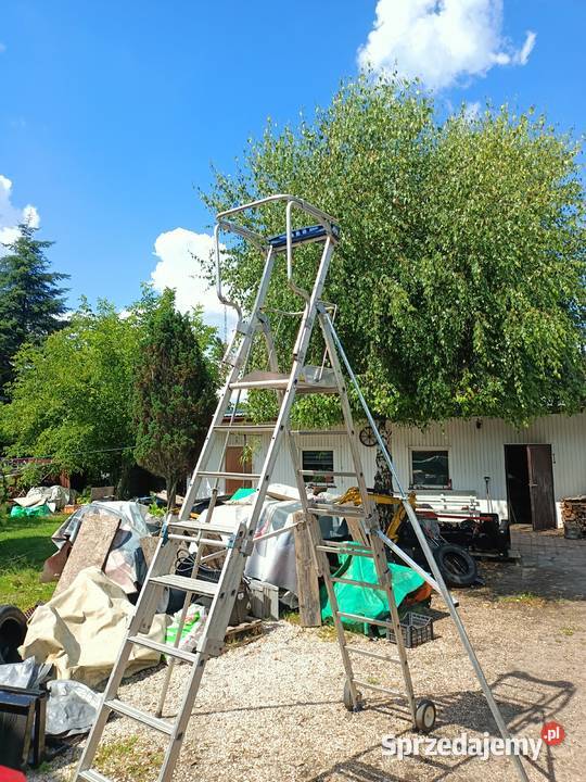 Drabina Aluminiowa Podest roboczy Rusztowanie Pabianice