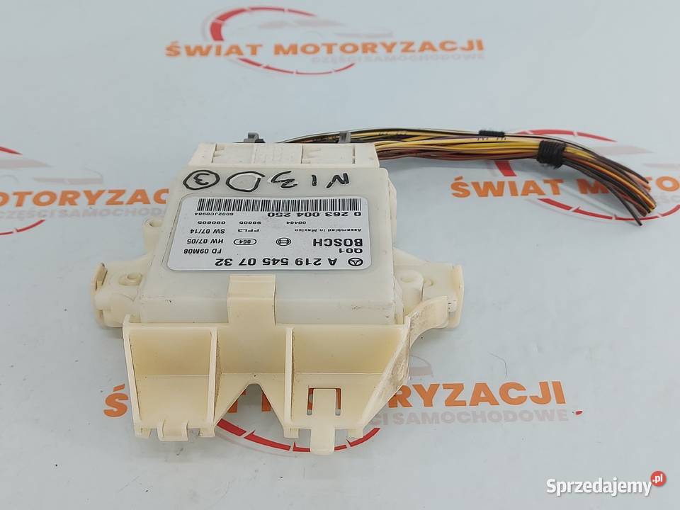 MERCEDES CLS C219 09r moduł PDC A2195450732 sprzedam