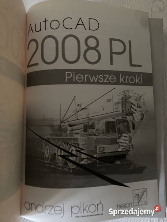 Książka AutoCAD 2008 Pierwsze Kroki Czerwionka-Leszczyny