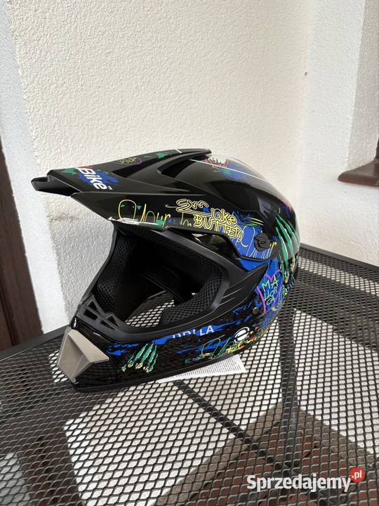 Nowe kaski na crossa Kęty sprzedam