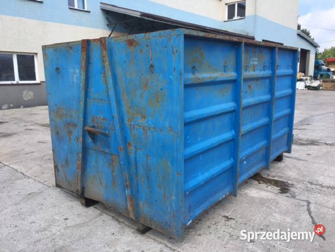 KONTENER HAKOWY 15m3 NA ZŁOMODPADY mazowieckie