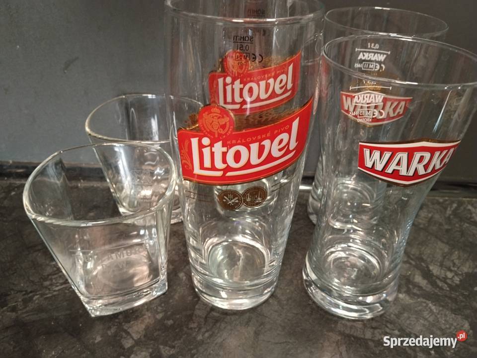 Litovel Tullamore Dew Warka szklanki 6 Olsztyn