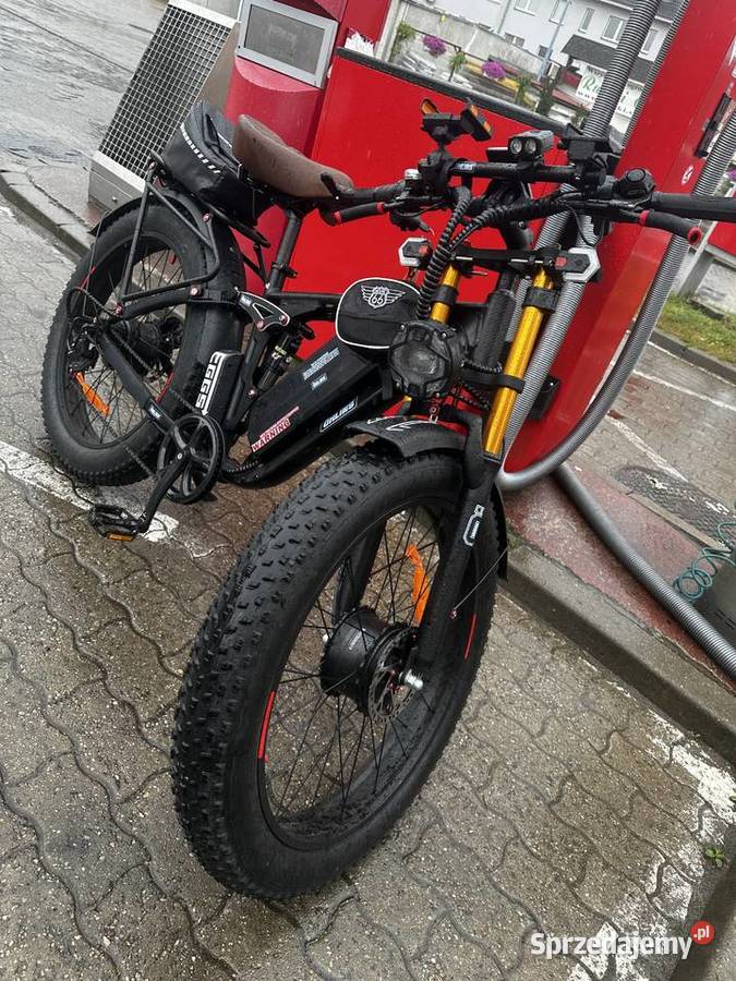 Mocny rower EBike z dwoma napedami Elektryczne Rowery Szczecin sprzedam