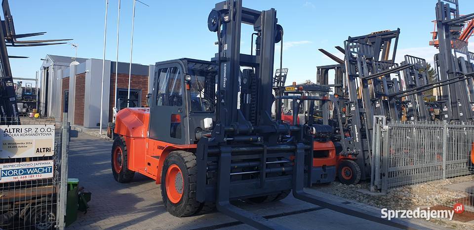 Nowy wózek widłowy marki LONKING LG100DT 10T Lonking Wózki widłowe Wrocław sprzedam