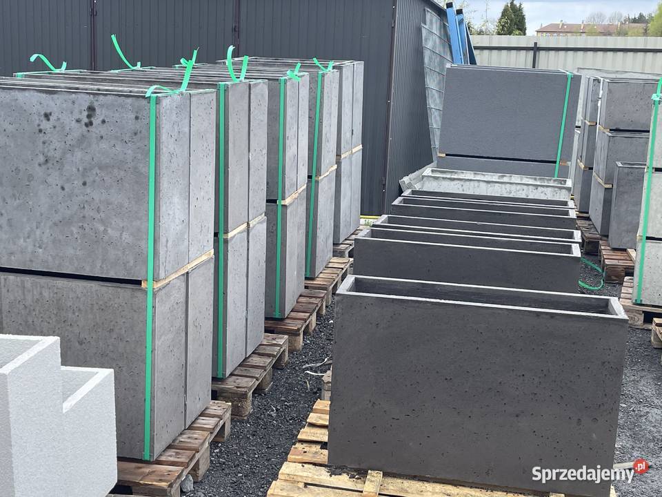 Donica betonowa Ogrodowa arhitektoniczna Pogórska Wola