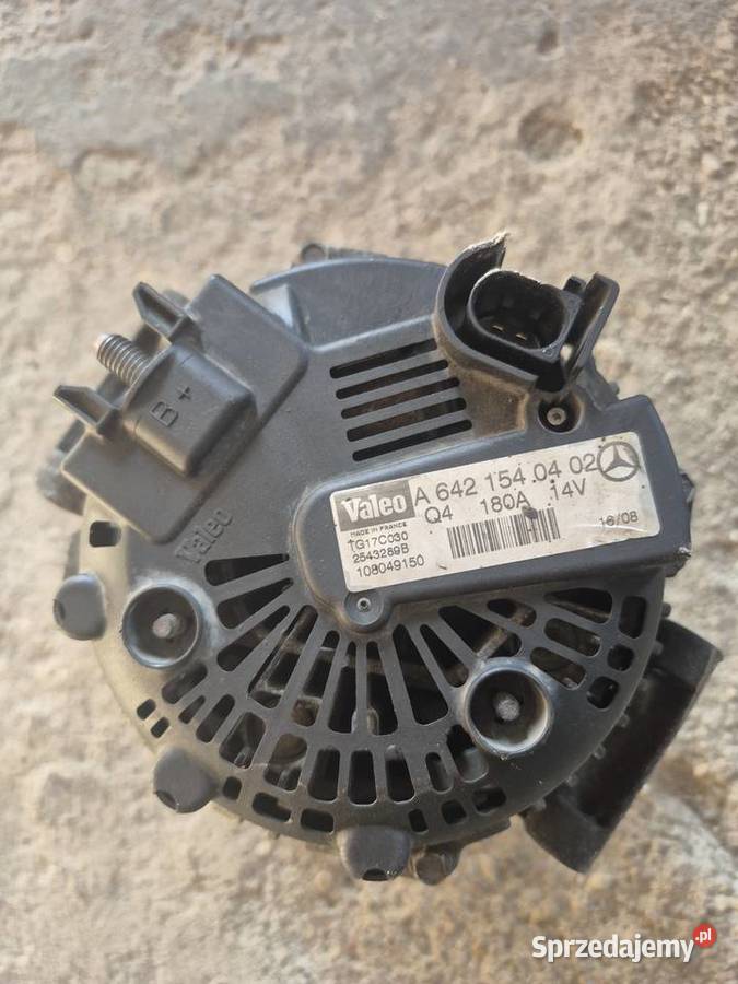 Oryginalny alternator Mercedes w639 30cdi Valeo śląskie Siewierz