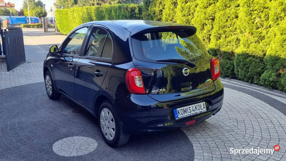 Nissan Micra Super Stan Tempomat 12 80 GWARANCJA Płońsk