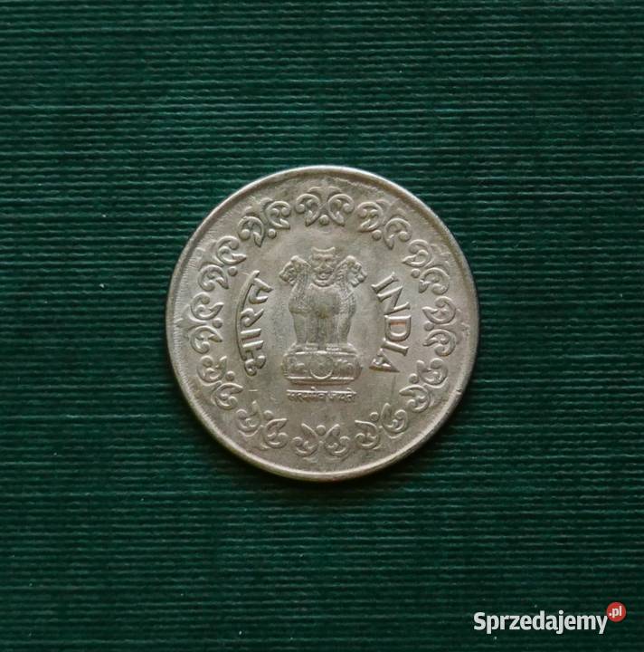 Indie 50 pajs 1988r Znak menniczy Bombaj Gliwice