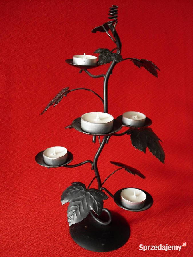 ŚWIECZNIK DRZEWKO czarny Bielawa sprzedam