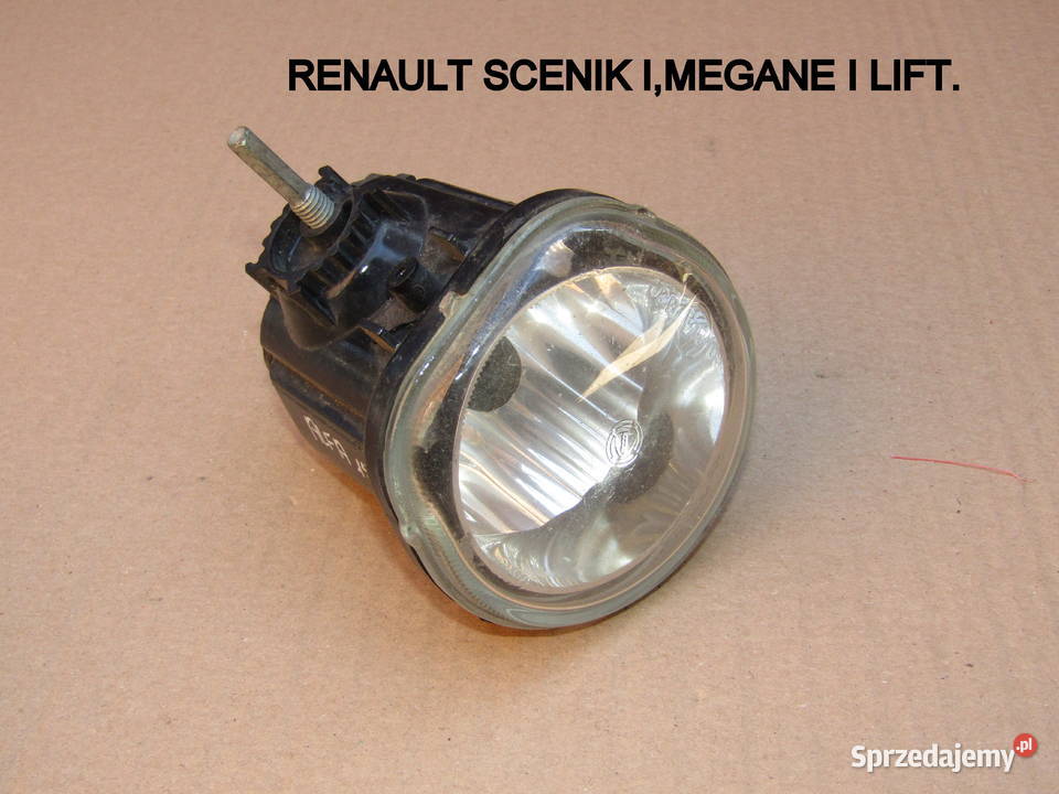 HALOGEN PRZECIWMGIELNY RENAULT SCENIC IMEGANE I osobowe Mysłaków sprzedam
