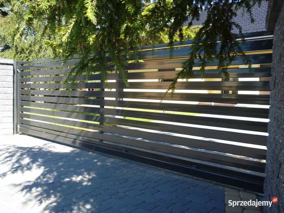 Brama przesuwna 500x150 MASTER 83 ogrodzenia Konin