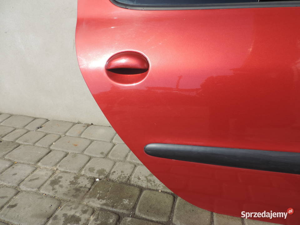 PEUGEOT 206 HB 5D DRZWI PRAWY TYŁ Rok produkcji 2005 małopolskie Nowy Sącz