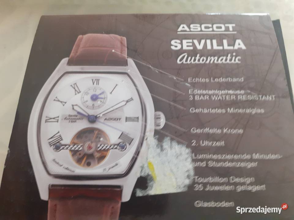 elegancki zegarek męski ASCOT Gdańsk