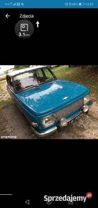 Wartburg 353 z początku lat produkcji Rok produkcji 1966 Tarnowskie Góry