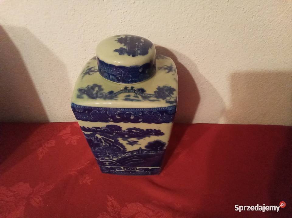 Pojemnik na herbatę ciastka chiński motyw Warszawa sprzedam